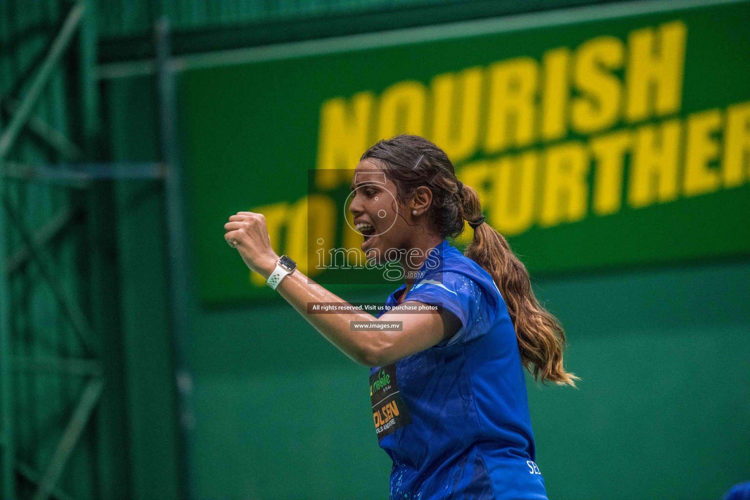 Final of Badminton association mixed group championship 2021 held in Male', Maldives Photos by Nausham Waheed