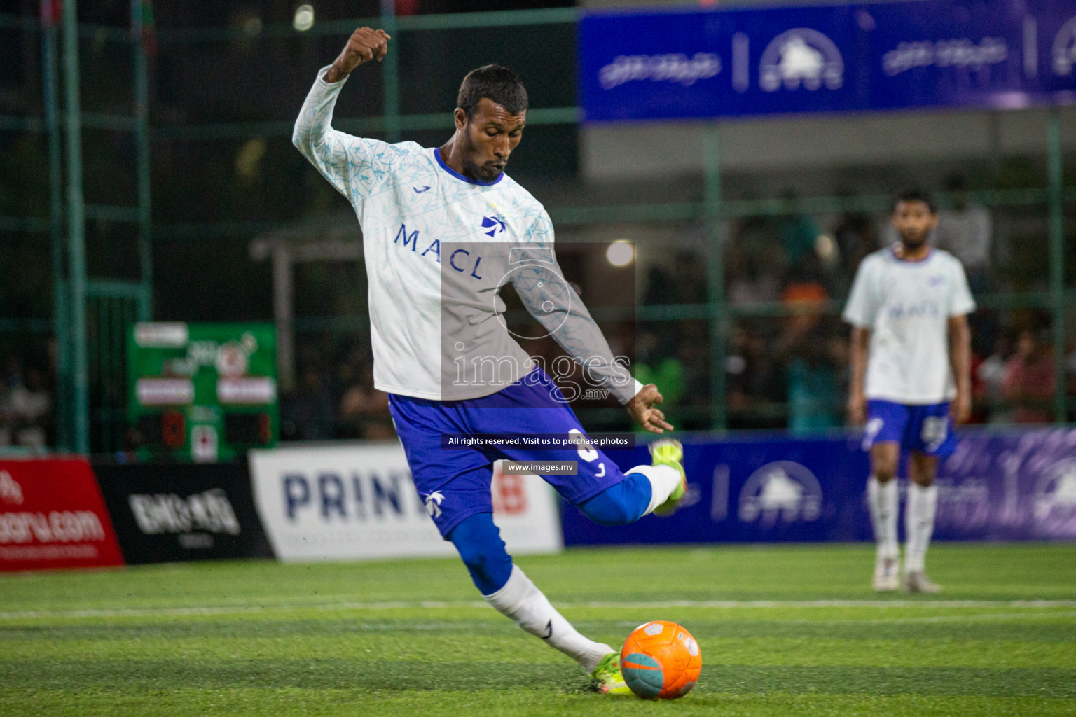 Prison Club vs MACL in the Quarter Finals of Club Maldives 2021 held at Hulhumale;, on 12th December 2021 Photos: Nasam / images.mv