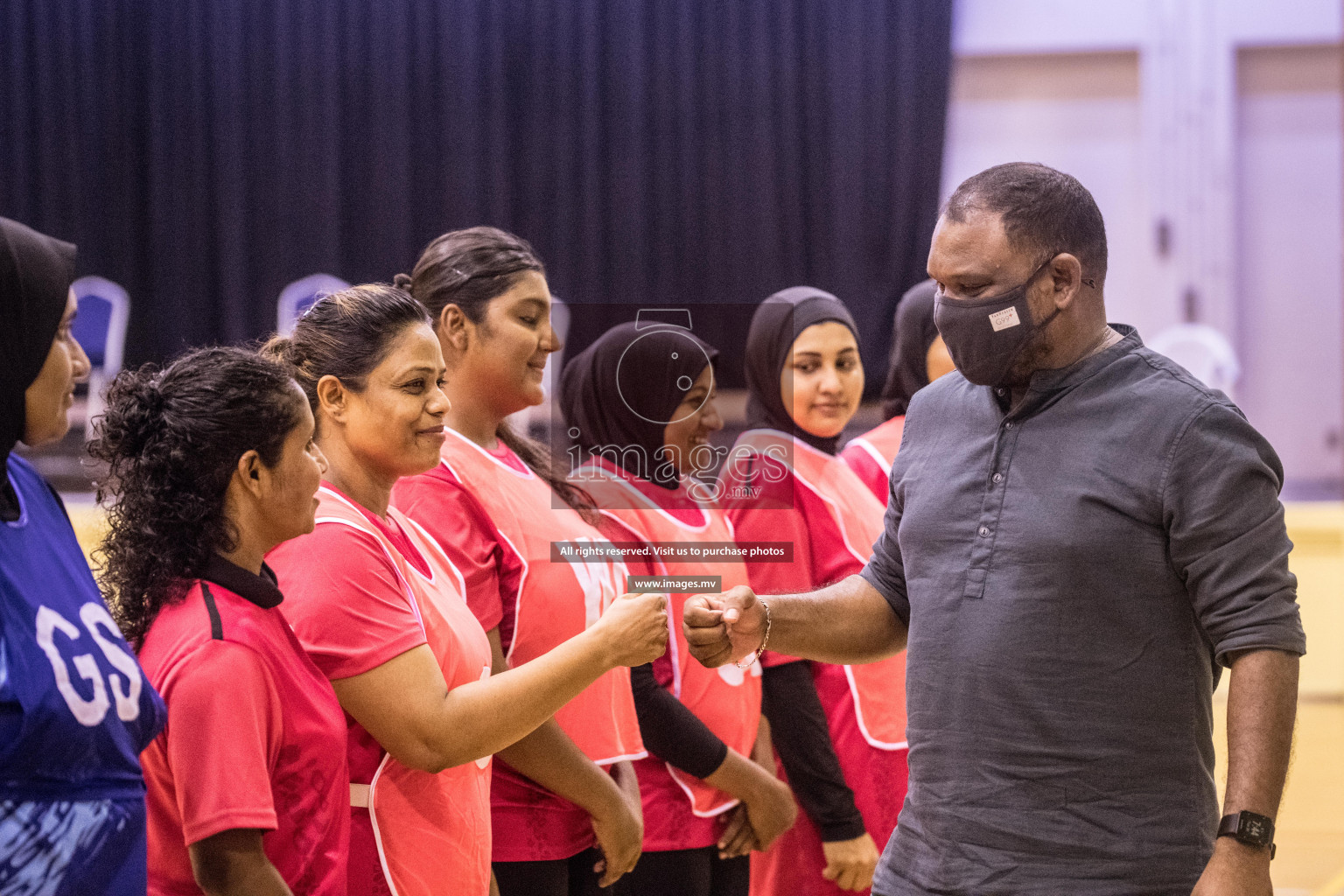 Milo National Netball Tournament 30th November 2021 at Social Center Indoor Court, Male, Maldives. Photos: Shuu & Nausham/ Images Mv