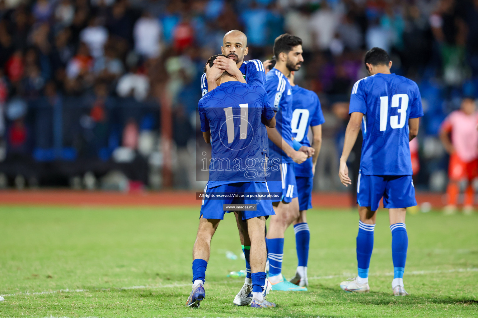 Kuwait vs India in the Final of SAFF Championship 2023 held in Sree Kanteerava Stadium, Bengaluru, India, on Tuesday, 4th July 2023. Photos: Nausham Waheed / images.mv