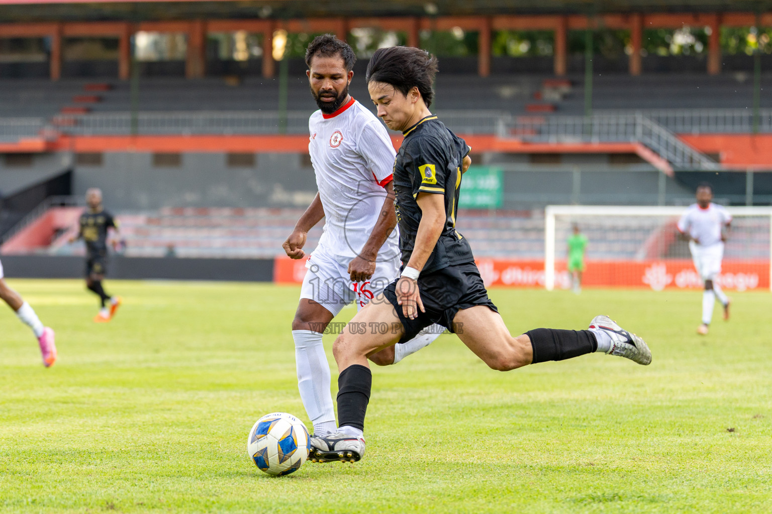 Club Eagles vs Buru Sports Club in Dhivehi Premier League 2025/26 held in National Football Stadium, Male', Maldives on Wednesday, 24th September 2025. Photos: Mohamed Mahfooz Moosa / Images.mv