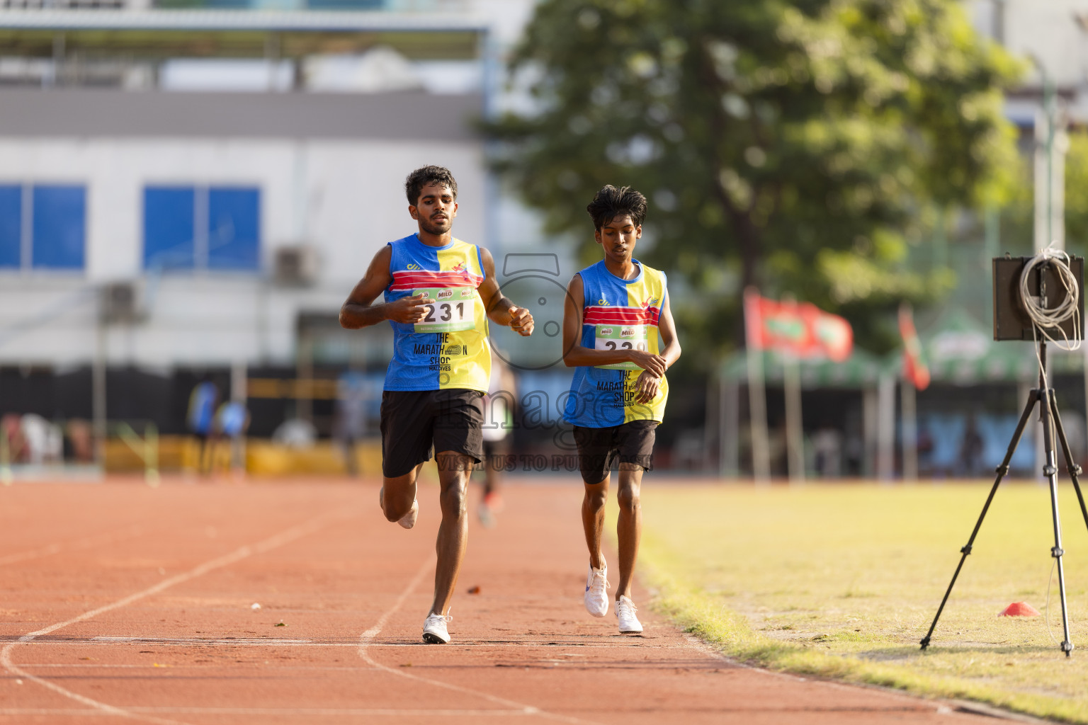 Day 1 of National Athletics Championship 2025 was held at Ekuveni Running Ground in Male', Maldives on Thursday, 14th August 2025. Photos: Hasni / images.mv