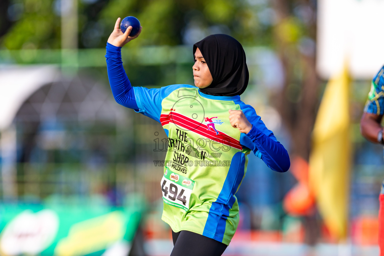 Day 2 of MILO Athletics Association Championship was held on Wednesday, 6th May 2024 in Male', Maldives. Photos: Nausham Waheed