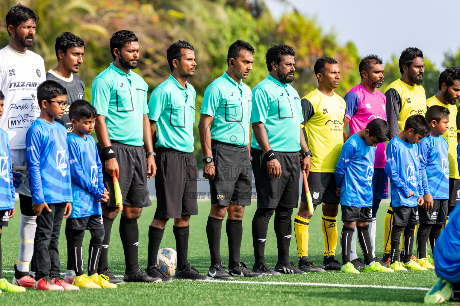 JT Sports vs Kanmathi Juniors from Final of Manadhoo Council Cup 2024 in N Manadhoo Maldives on Tuesday, 27th February 2023. Photos: Nausham Waheed / images.mv