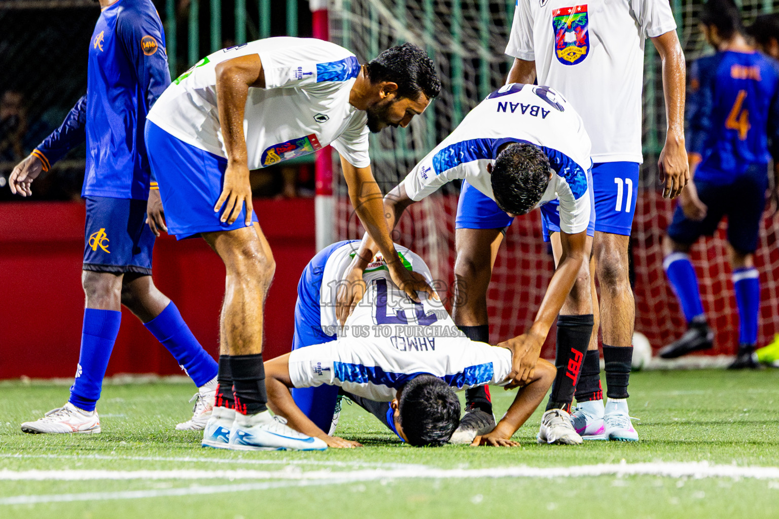 Customs RC vs Police Club in Semi Finals of Office League 2025 was held on Monday, 5th May 2025 in Hulhumale', Maldives. Photos: Nausham Waheed / images.mv