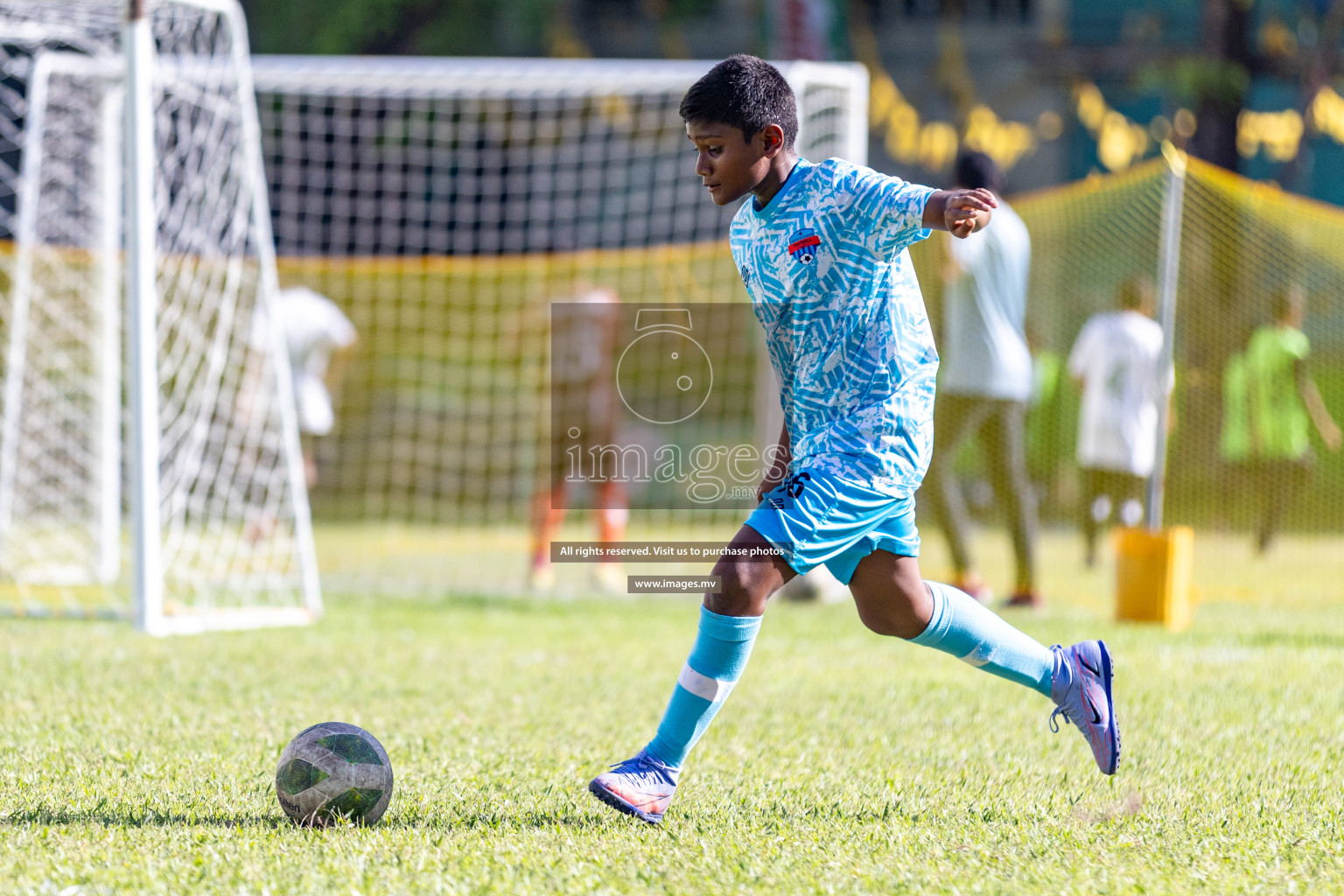 Day 2 of MILO Academy Championship 2023 (U12) was held in Henveiru Football Grounds, Male', Maldives, on Saturday, 19th August 2023. Photos: Nausham Waheedh / images.mv