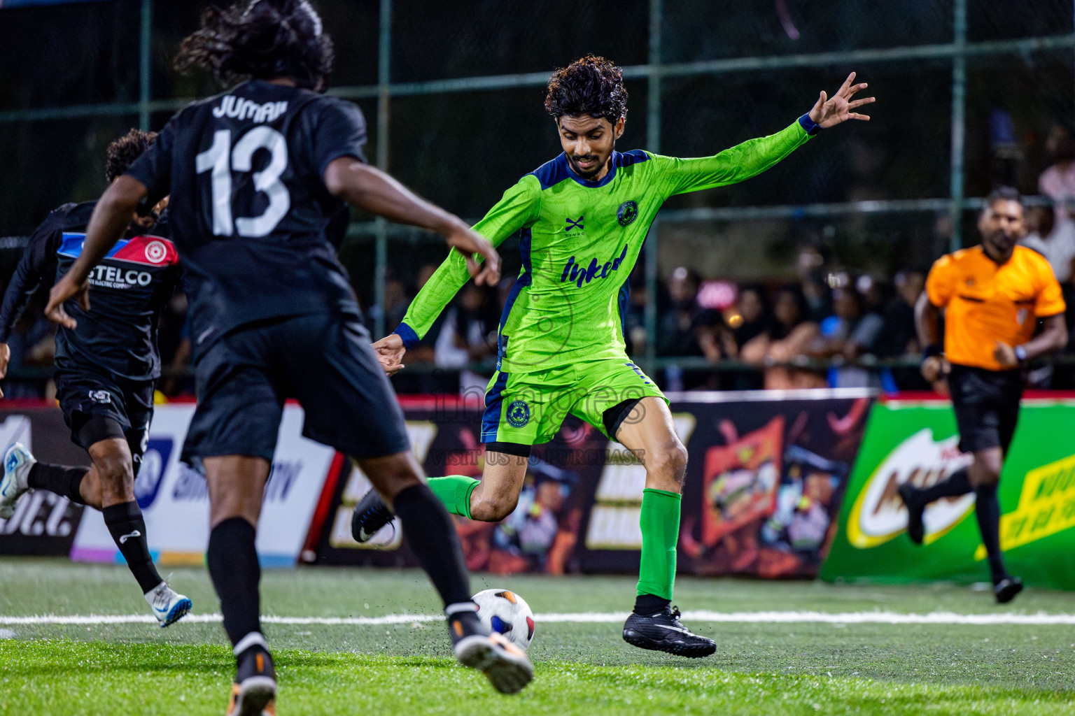 Stelco rc vs Club Immigration in Round of 16 of Club Maldives Cup 2024 held in Rehendi Futsal Ground, Hulhumale', Maldives on Monday, 7th October 2024. Photos: Nausham Waheed / images.mv