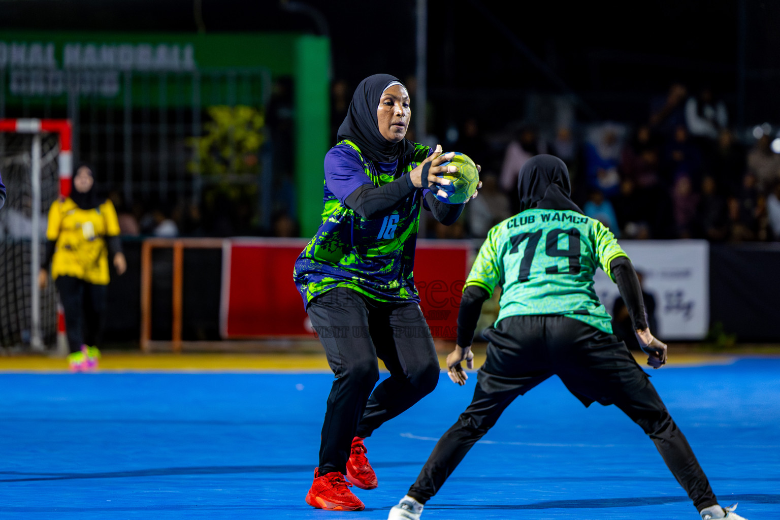 1st Division Final of 8th Inter-Office/Company Handball Tournament 2024, held in Handball ground, Male', Maldives on Tuesday, 11th September 2024 Photos: Nausham Waheed/ Images.mv