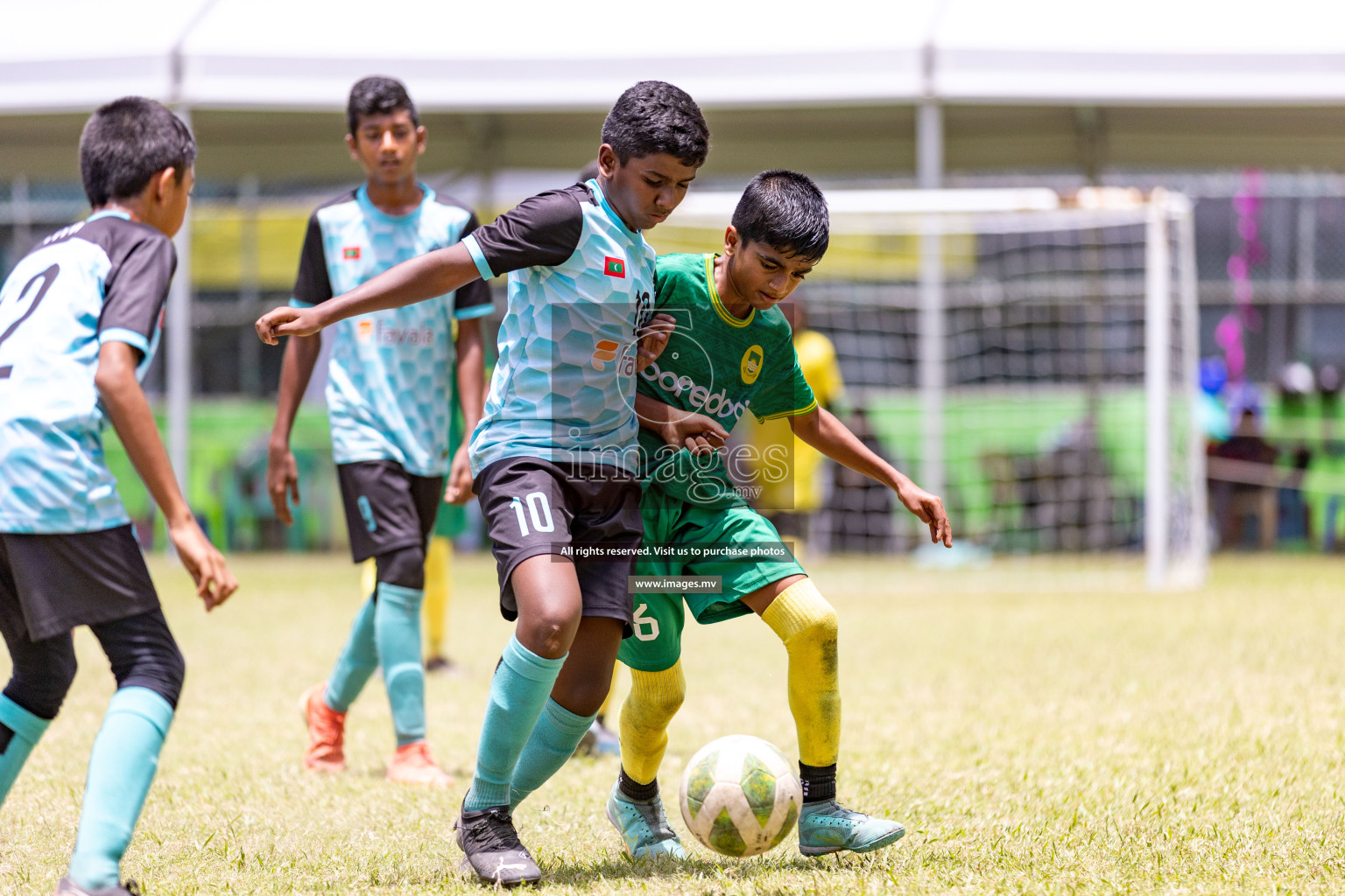 Day 2 of MILO Academy Championship 2023 (U12) was held in Henveiru Football Grounds, Male', Maldives, on Saturday, 19th August 2023. Photos: Nausham Waheedh / images.mv