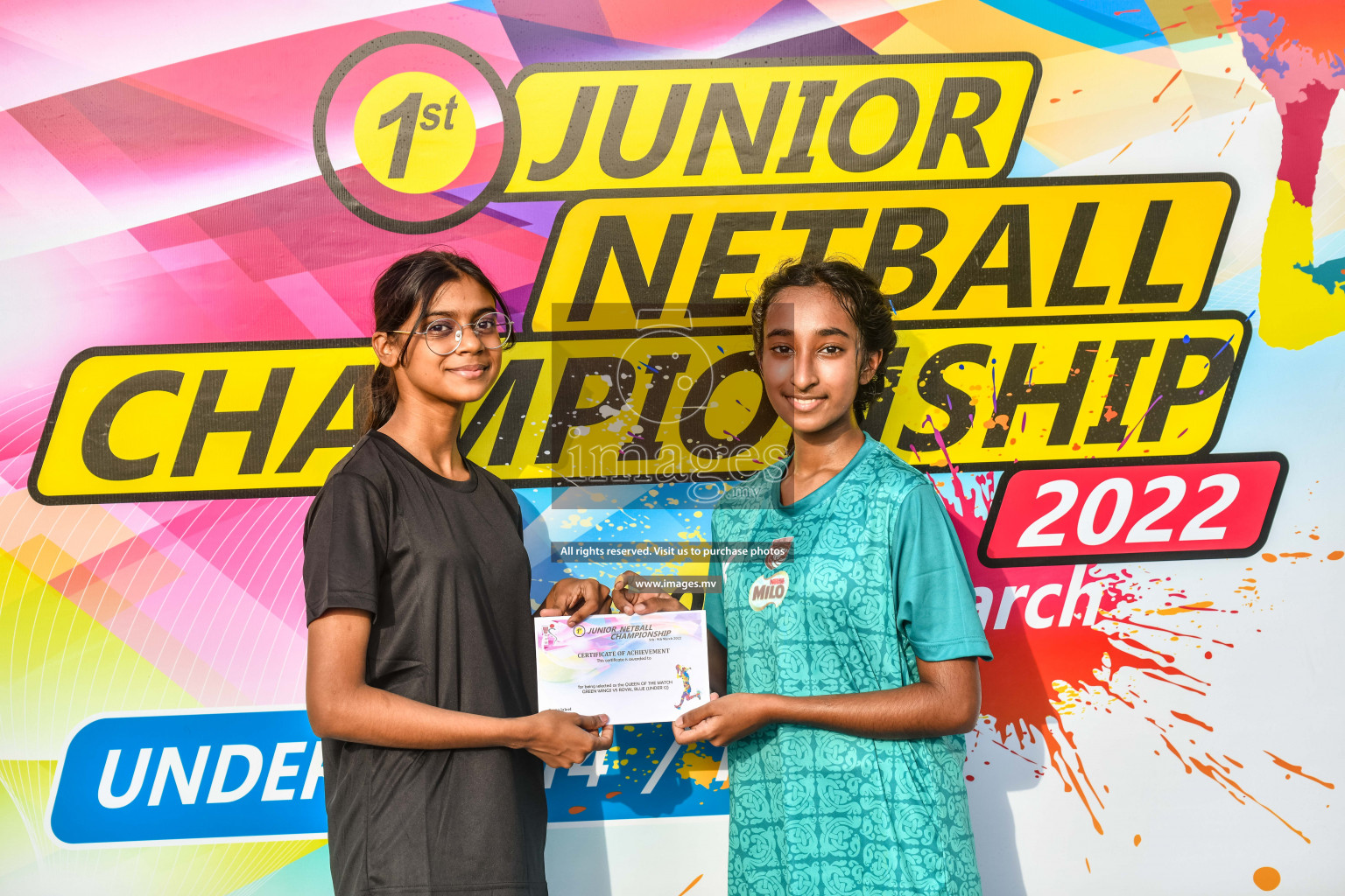 Day 5 of Junior Netball Championship 2022 on 9th March 2022 held in Male', Maldives. Photos by Nausham Waheed