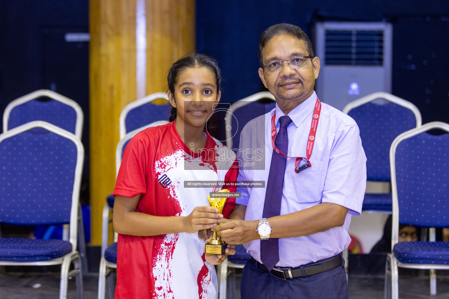 Day7 of 24th Interschool Netball Tournament 2023 was held in Social Center, Male', Maldives on 2nd November 2023. Photos: Nausham Waheed / images.mv