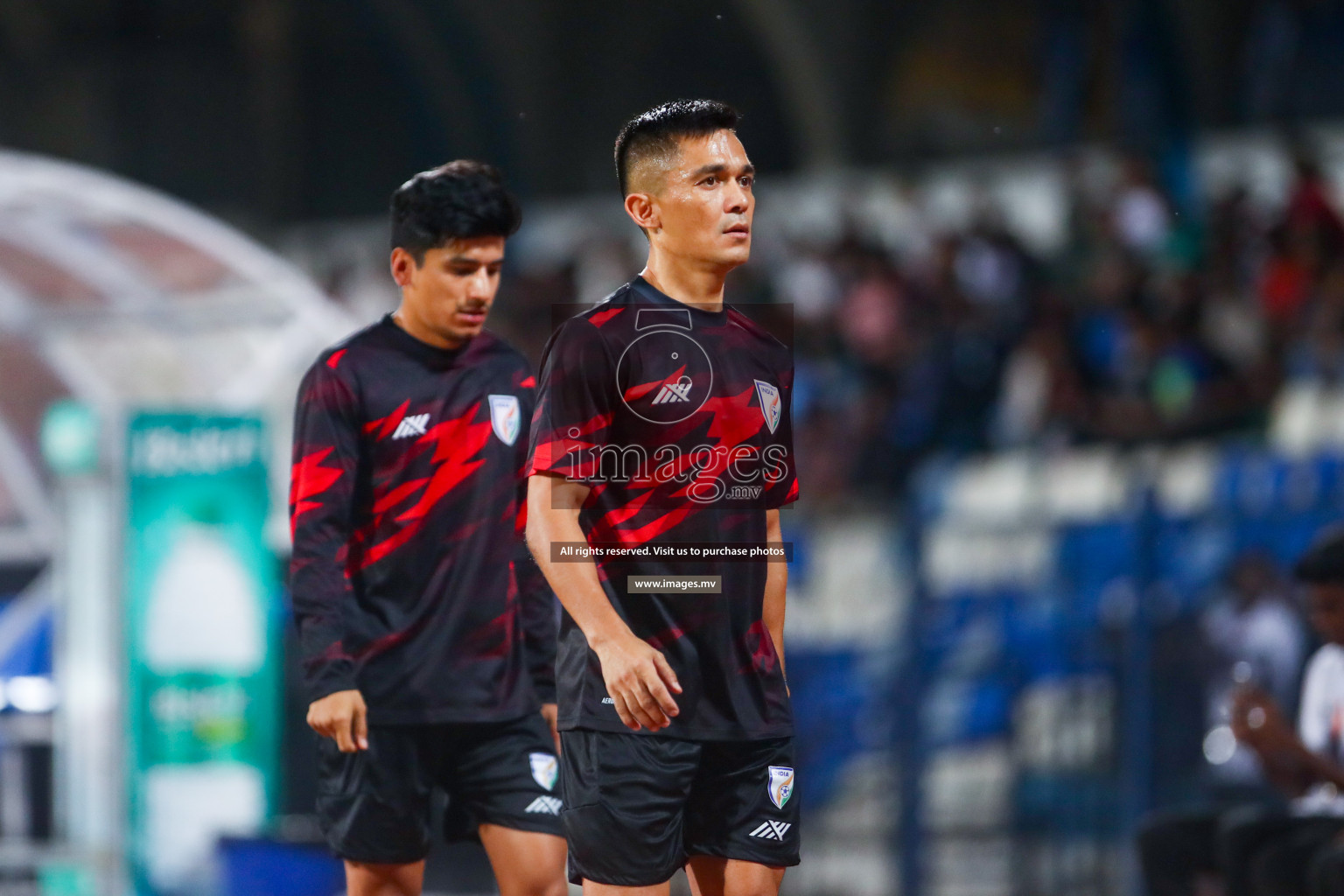 Nepal vs India in SAFF Championship 2023 held in Sree Kanteerava Stadium, Bengaluru, India, on Saturday, 24th June 2023. Photos: Hassan Simah / images.mv