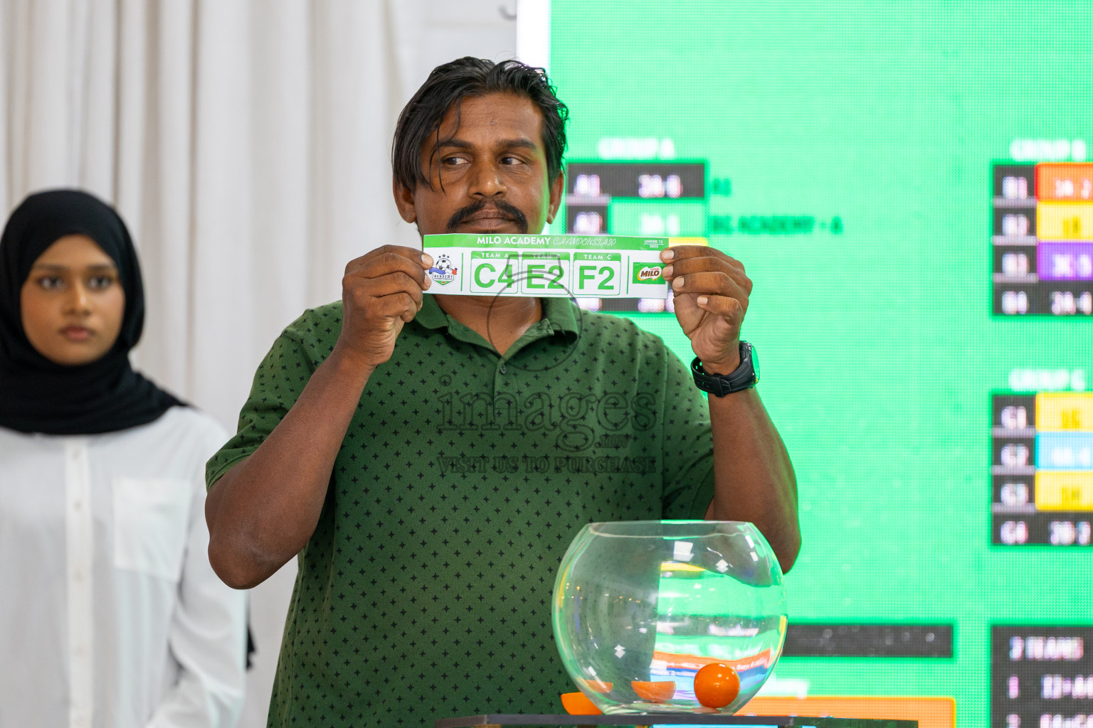 Draw Ceremony of MILO Academy Championship 2025 (U-12) was held at Manhattan Business Hotel in Male', Maldives on Monday, 28th April 2025. 
Photos: Ismail Thoriq / images.mv
