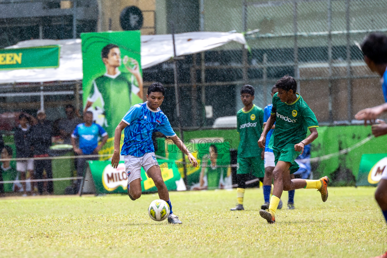 Day 4 of MILO Academy Championship 2024 (U-14) was held in Henveyru Stadium, Male', Maldives on Sunday, 3rd November 2024.
Photos: Ismail Thoriq /  Images.mv