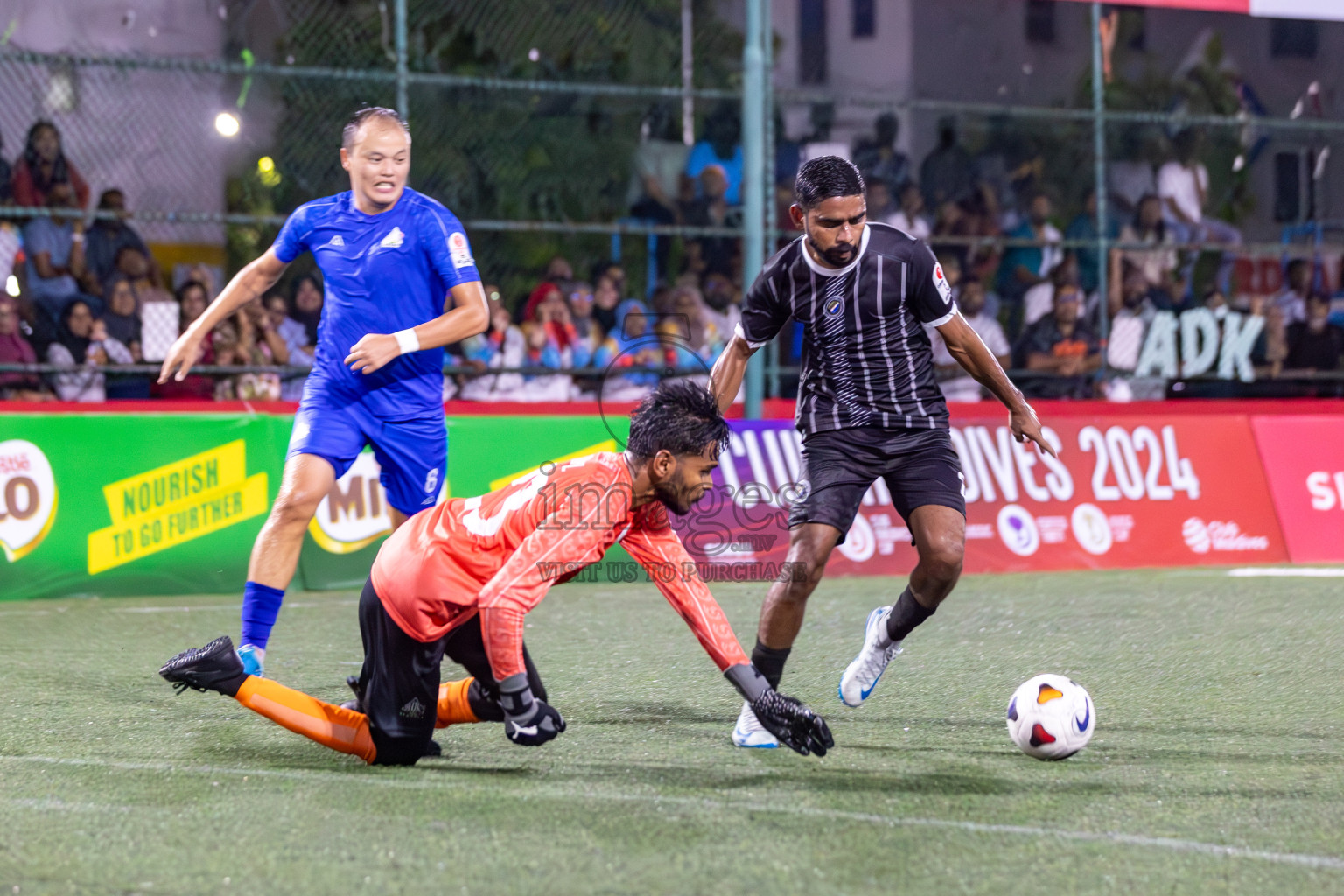 DSC vs ADK Synergy in Club Maldives Cup 2024 held in Rehendi Futsal Ground, Hulhumale', Maldives on Sunday, 29th September 2024. Photos: Hassan Simah / images.mv