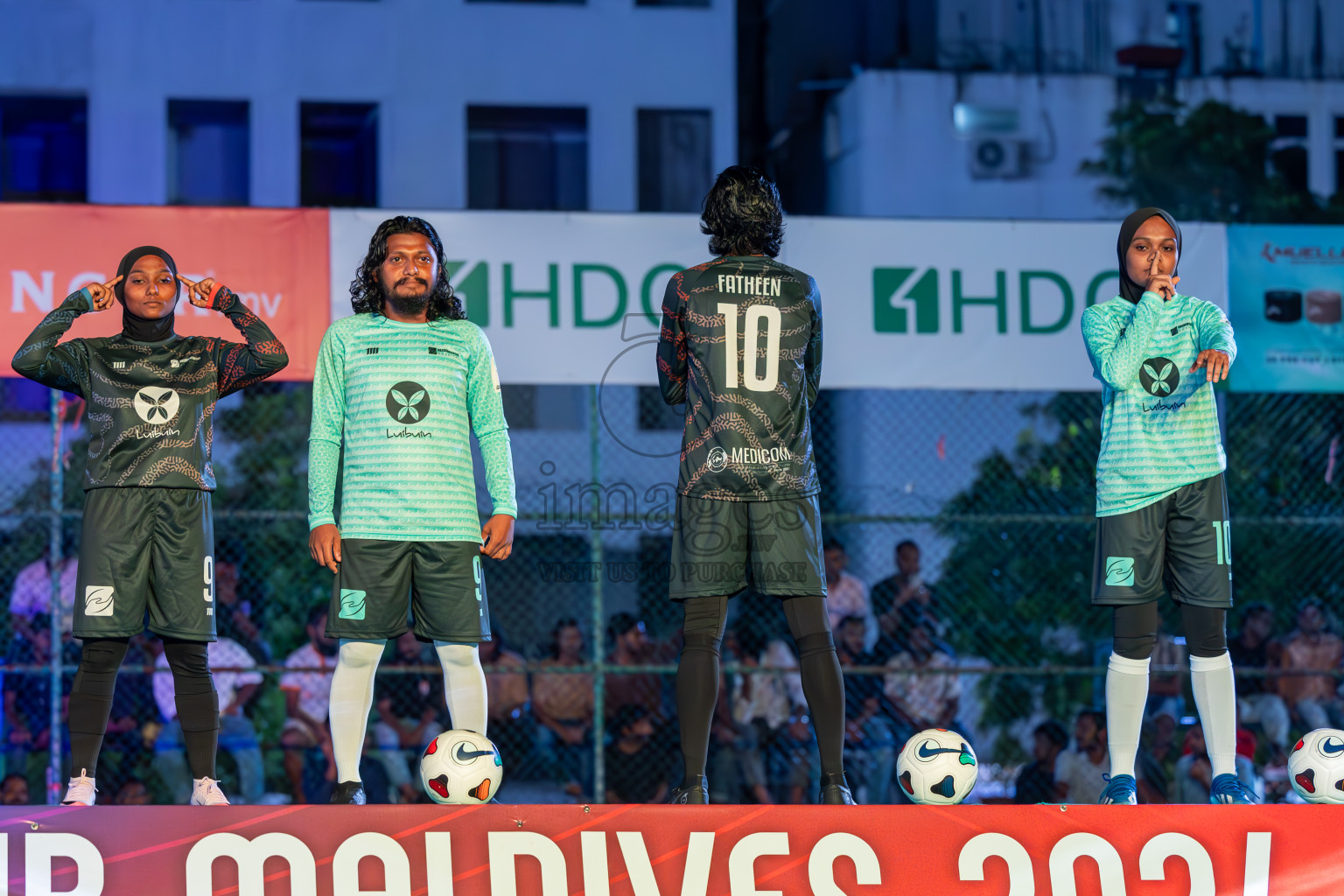 Opening Ceremony of Club Maldives Tournament's 2024 held in Rehendi Futsal Ground, Hulhumale', Maldives on Sunday, 1st September 2024. 
Photos: Ismail Thoriq / images.mv