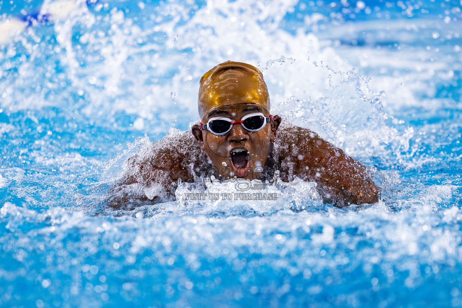 Day 2 of 20th Inter-school Swimming Competition 2024 held in Hulhumale', Maldives on Sunday, 13th October 2024. Photos: Nausham Waheed / images.mv