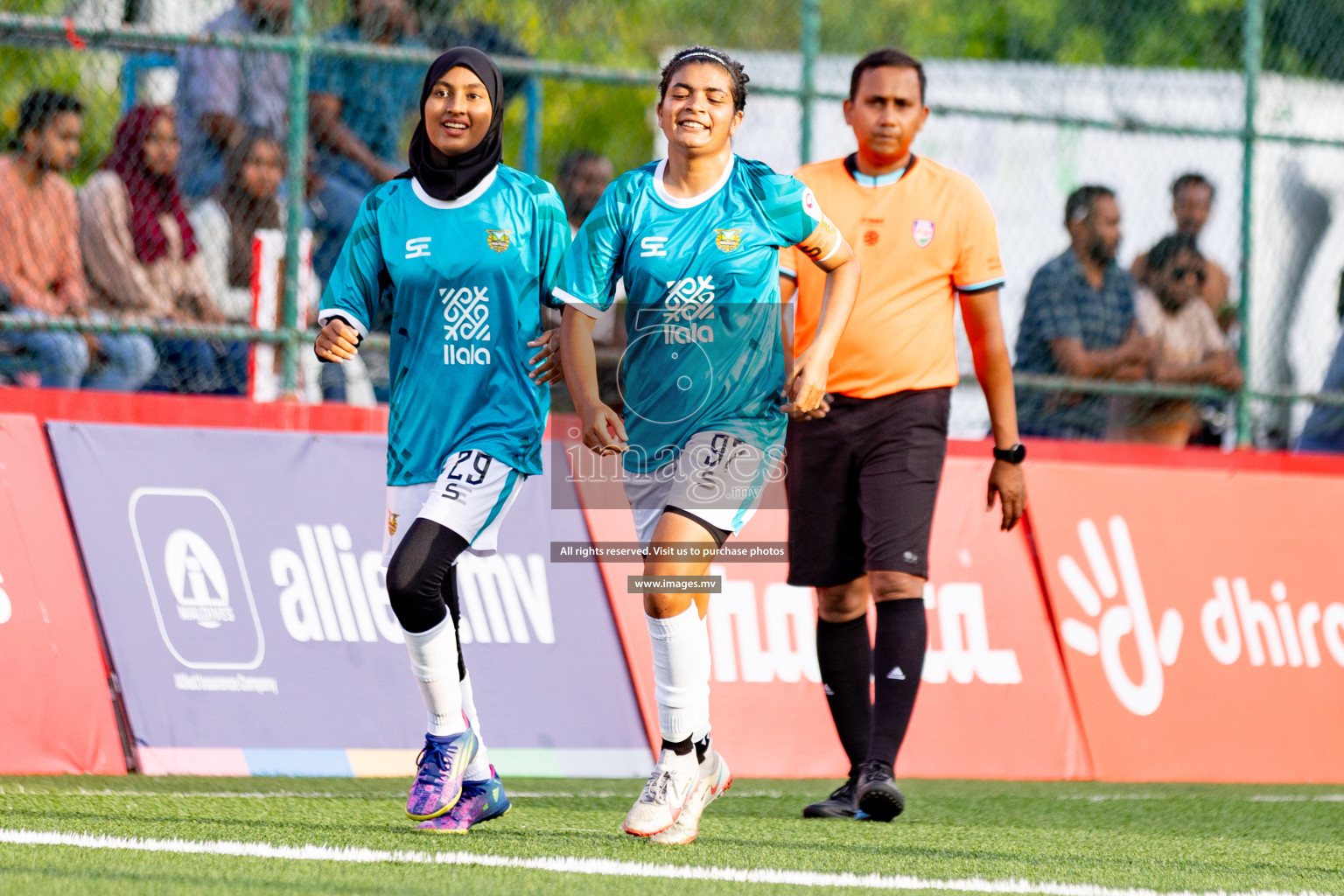 WAMCO vs MACL in 18/30 Futsal Fiesta Classic 2023 held in Hulhumale, Maldives, on Tuesday, 18th July 2023 Photos: Hassan Simah / images.mv