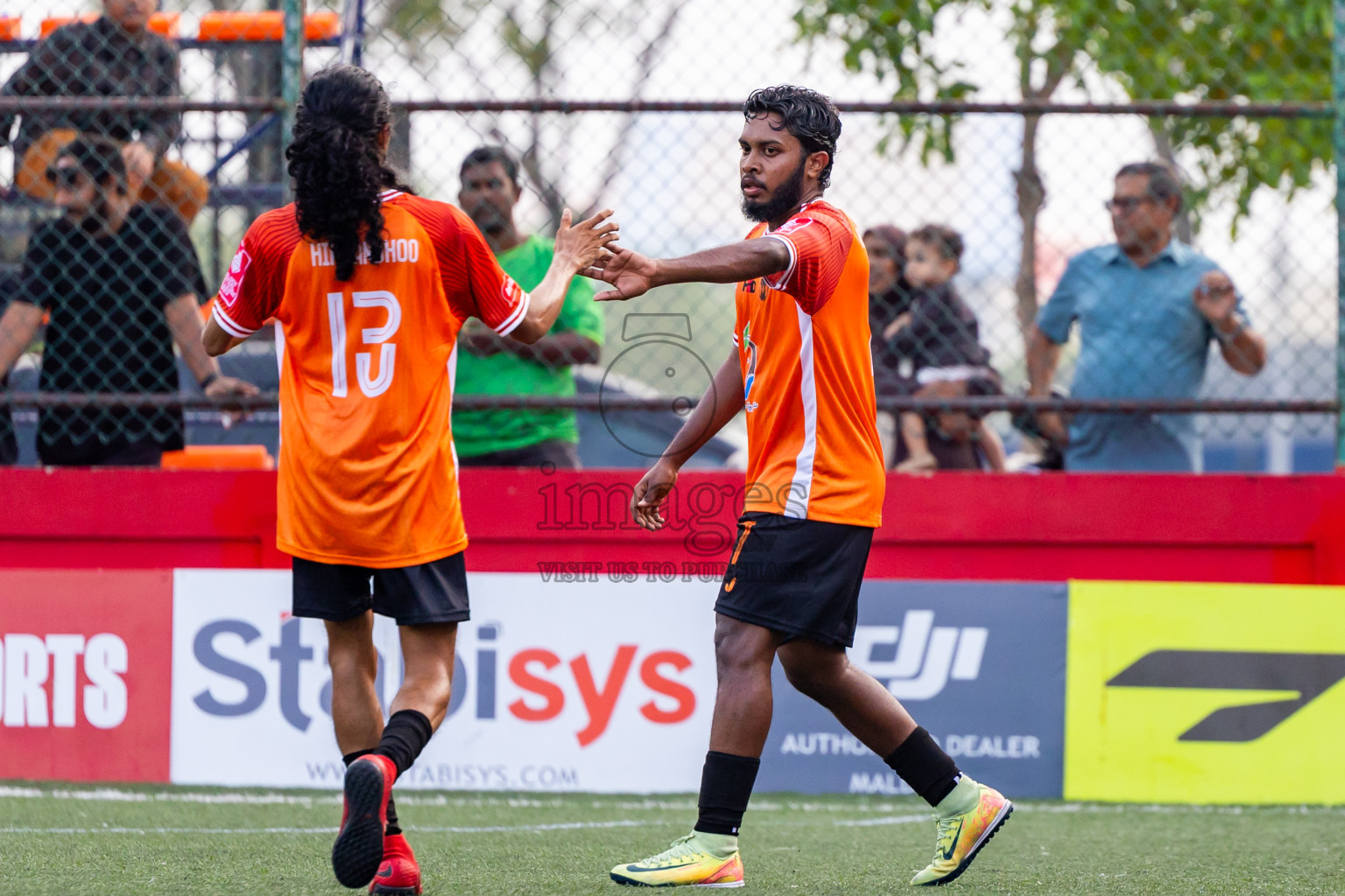 Th Kandoodhoo vs Th Hirilandhoo in Day 14 of Golden Futsal Challenge 2025 was held on Saturday, 18th January 2025, in Hulhumale', Maldives. Photos: Nausham Waheed / images.mv