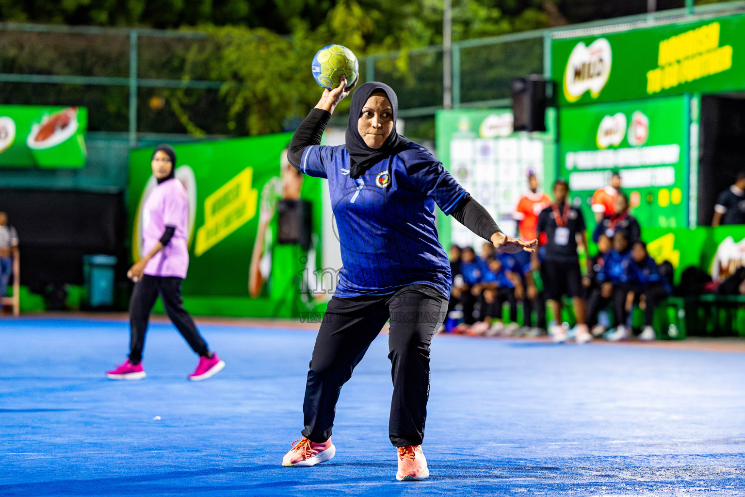 2nd Division Final of 8th Inter-Office/Company Handball Tournament 2024, held in Handball ground, Male', Maldives on Tuesday, 17th September 2024 Photos: Nausham Waheed/ Images.mv