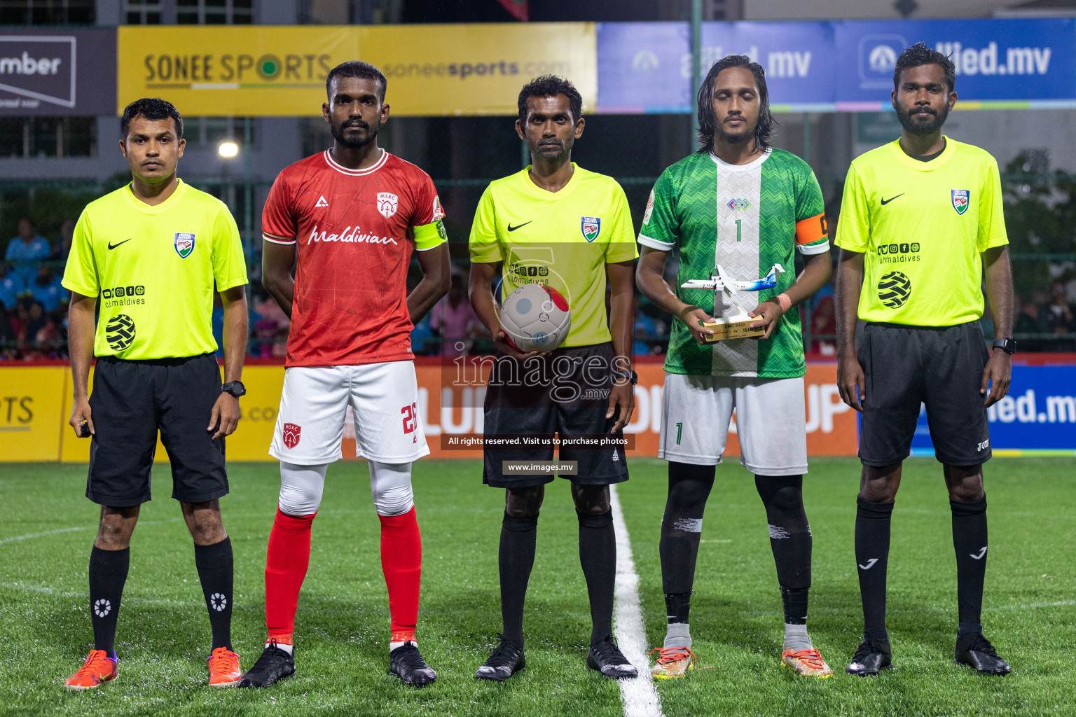 Team MCC vs Maldivian in Club Maldives Cup 2022 was held in Hulhumale', Maldives on Thursday, 13th October 2022. Photos: Ismail Thoriq/ images.mv