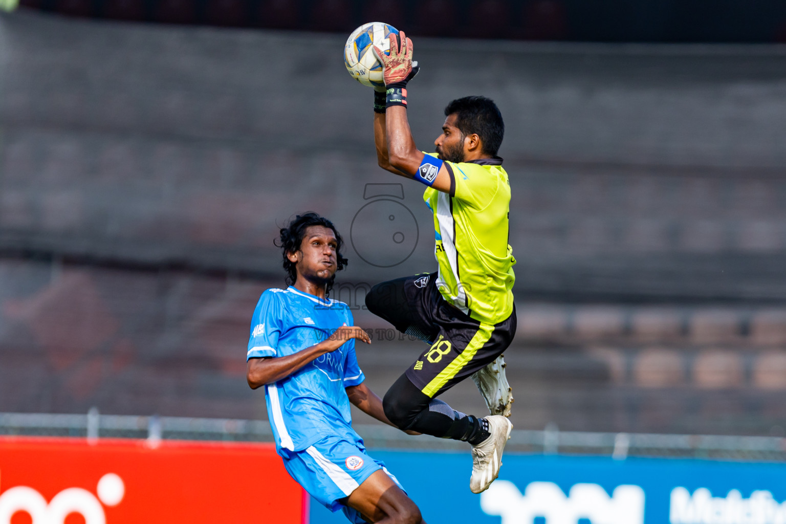 Masodi SC vs Tent SC in the Semi Final of Second Division 2023 in Male' Maldives on Sunday, 11th February 2023. Photos: Nausham Waheed / images.mv