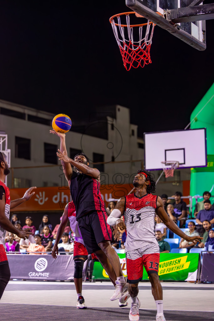 Final Day of MILO Ramadan 3x3 Challenge 2024 was held in Ekuveni Outdoor Basketball Court at Male', Maldives on Tuesday, 19th March 2024.
Photos: Ismail Thoriq / images.mv