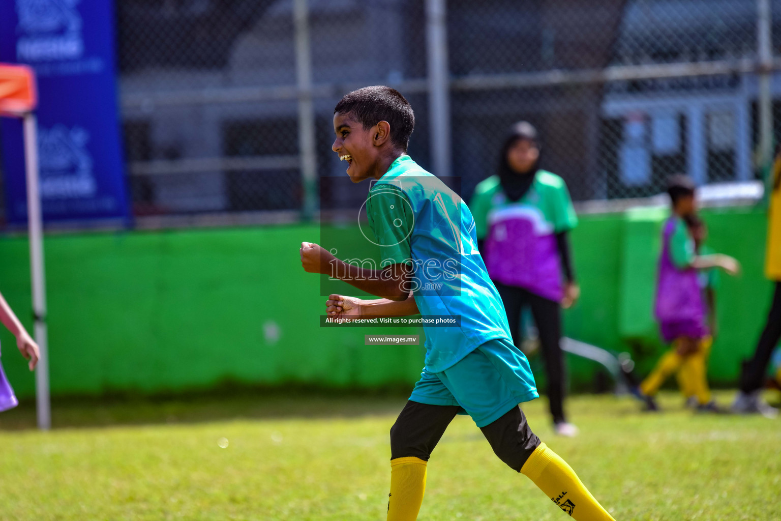 Day 1 of Milo Kids Football Fiesta 2022 was held in Male', Maldives on 19th October 2022. Photos: Nausham Waheed/ images.mv