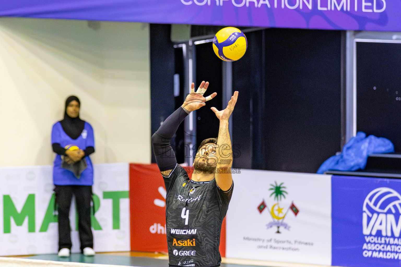 Day 4 of MILO VAM Cup 2025 held in Male', Maldives on Sunday, 29th June 2025 at Social Center Indoor Hall 
Photos By: Mohamed Mahfooz Moosa / images.mv