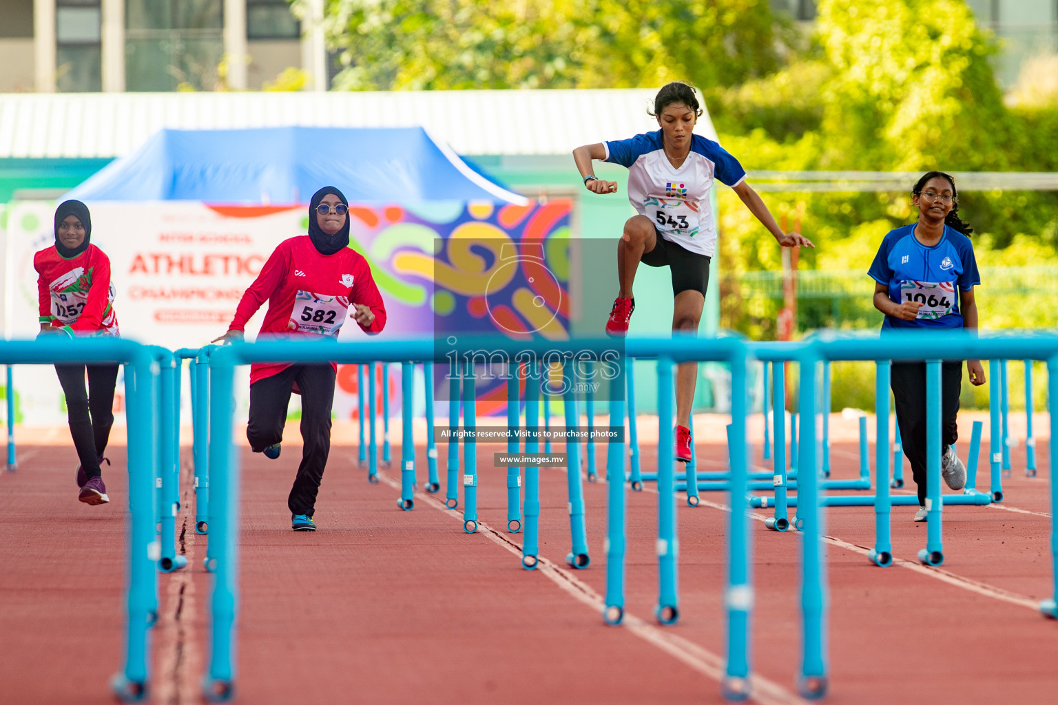 Day four of Inter School Athletics Championship 2023 was held at Hulhumale' Running Track at Hulhumale', Maldives on Wednesday, 17th May 2023. Photos: Nausham Waheed/ images.mv