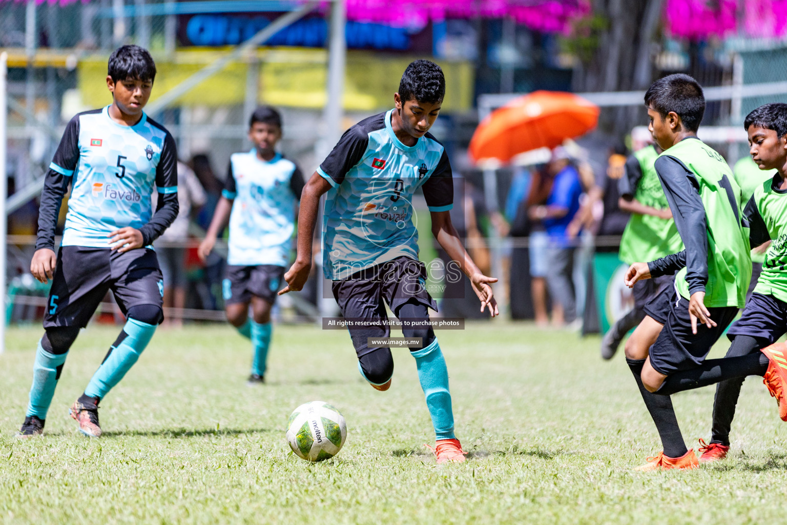 Day 2 of MILO Academy Championship 2023 (U12) was held in Henveiru Football Grounds, Male', Maldives, on Saturday, 19th August 2023. Photos: Nausham Waheedh / images.mv