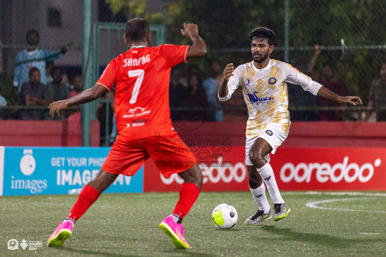 HA Kelaa vs HA Baarah in Day 1 of Golden Futsal Challenge 2024 was held on Monday, 15th January 2024, in Hulhumale', Maldives Photos: Ismail Thoriq / images.mv