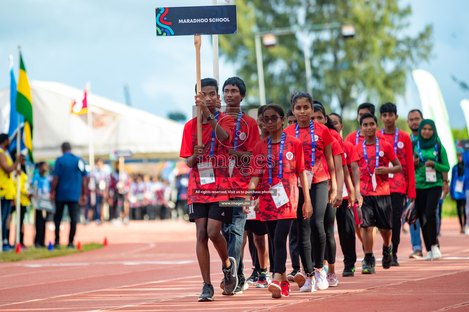 Day one of Inter School Athletics Championship 2023 was held at Hulhumale' Running Track at Hulhumale', Maldives on Saturday, 14th May 2023. Photos: Nausham Waheed / images.mv