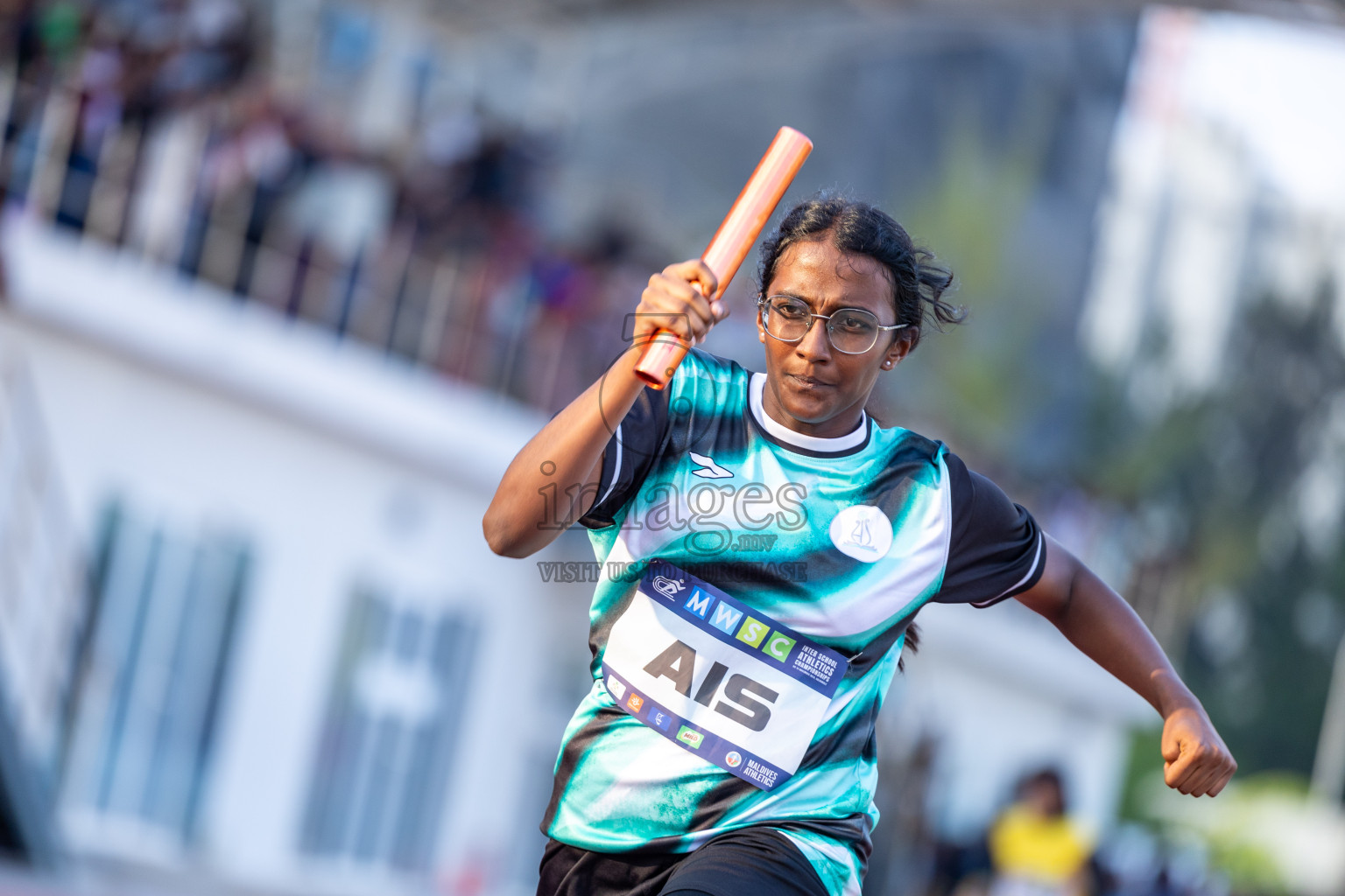 Day 5 of MWSC Interschool Athletics Championships 2024 held in Hulhumale Running Track, Hulhumale, Maldives on Wednesday, 13th November 2024. Photos by: Ismail Thoriq / Images.mv