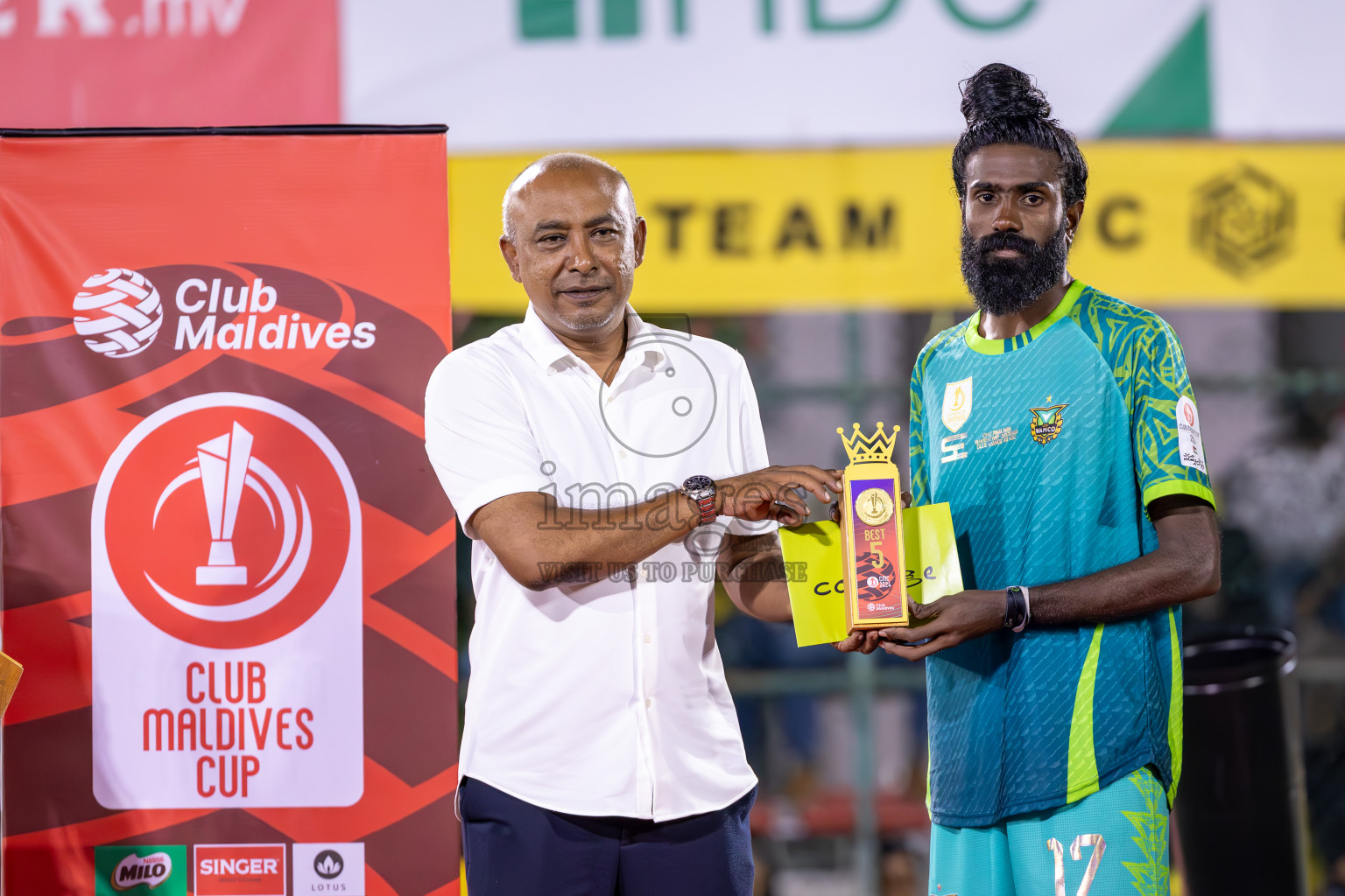 WAMCO vs RRC in the Final of Club Maldives Cup 2024 was held in Rehendi Futsal Ground, Hulhumale', Maldives on Friday, 18th October 2024. Photos: Ismail Thoriq / images.mv