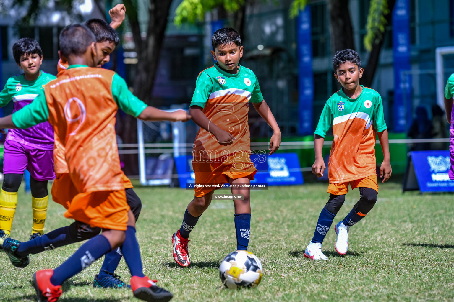 Day 2 of Milo Kids Football Fiesta 2022 was held in Male', Maldives on 20th October 2022. Photos: Nausham Waheed/ images.mv