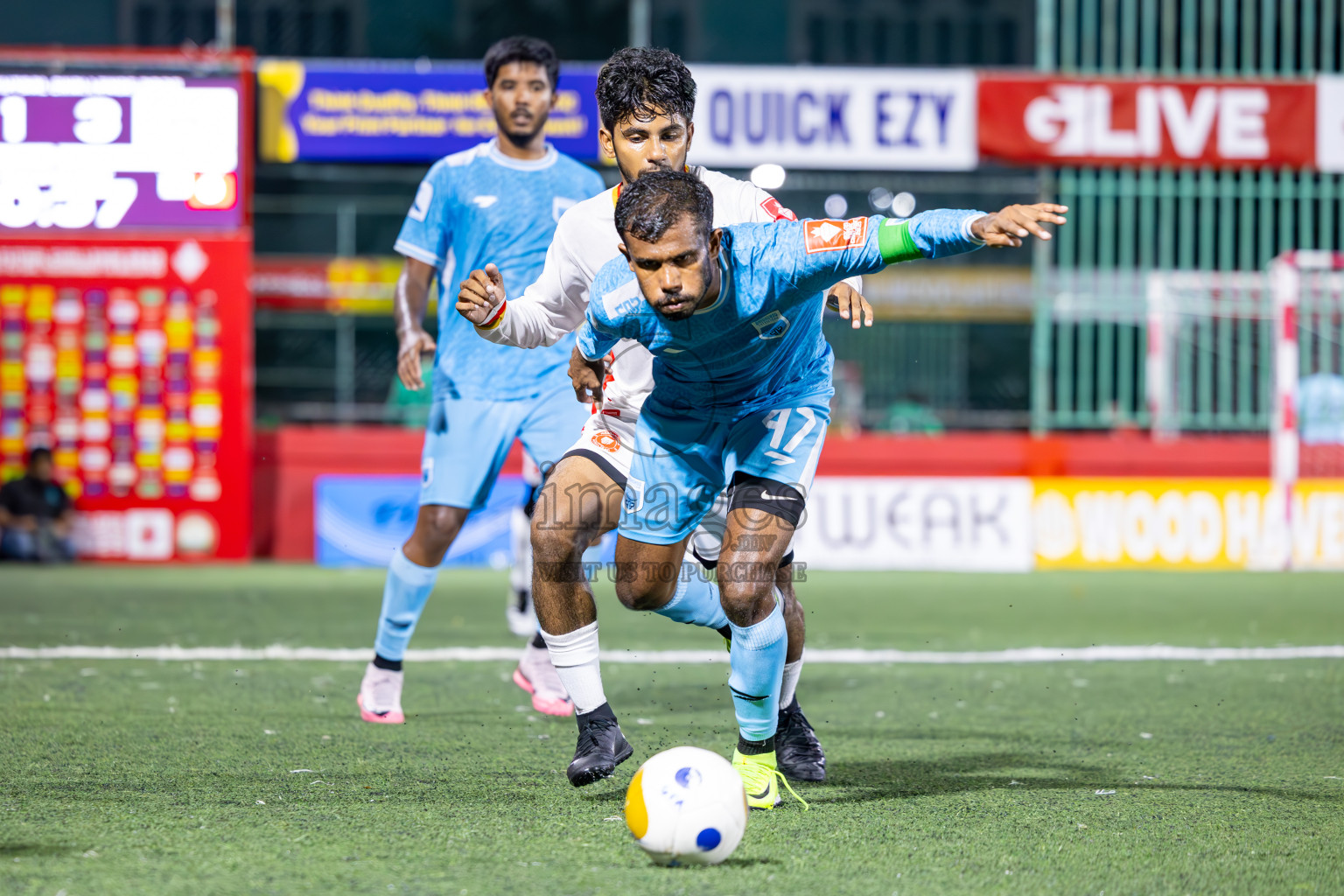 HA Dhidhdhoo vs HA Maarandhoo in Haa Alifu Atoll Semi Final on Day 23 of Golden Futsal Challenge 2025 was held on Monday , 27th January 2025, in Hulhumale', Maldives.
Photos: Ismail Thoriq / images.mv