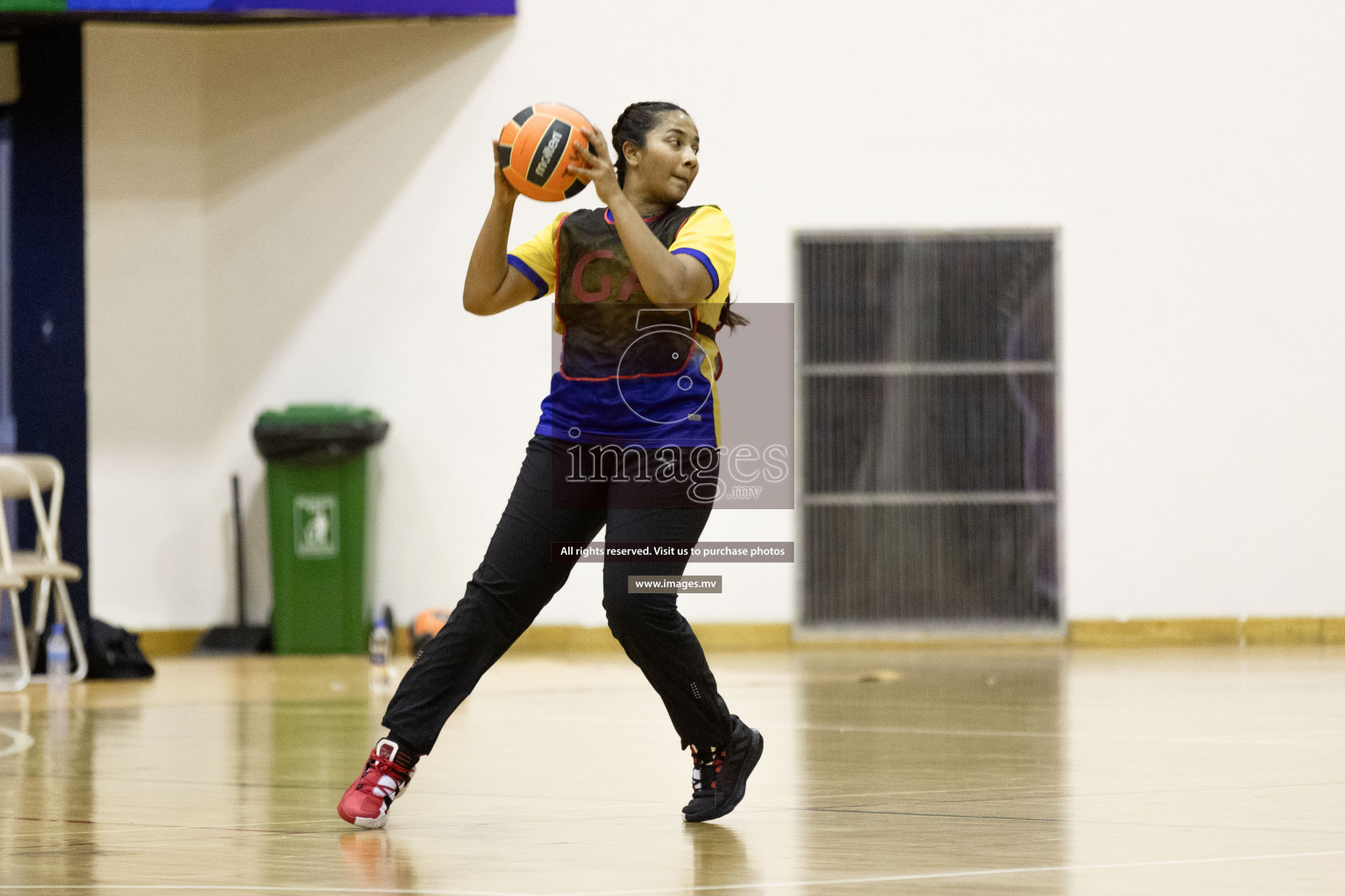 Sports Club Shinning Star vs Kulhudhuffushi in the Milo National Netball Tournament 2022 on 19 July 2022, held in Social Center, Male', Maldives. Photographer: Shuu / Images.mv