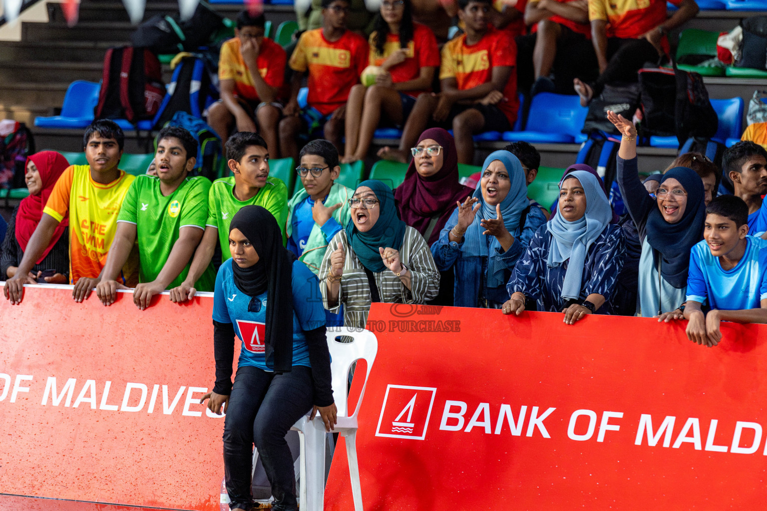 Day 3 of National Swimming Competition 2024 held in Hulhumale', Maldives on Sunday, 15th December 2024. Photos: Hassan Simah / images.mv