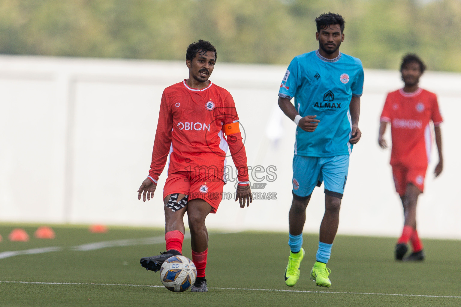 Semi Finals Match 01 Irumathi FC VS CC Sports Club in Day 7 of Eydhafushi Cup 2025 held in Eydhafushi Football Stadium at B. Eydhafushi, Maldives on Friday, 12th September 2025. Photos: Arif Rasheed / images.mv