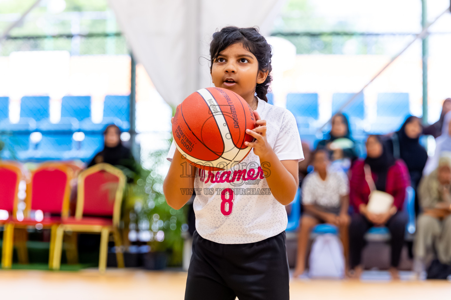 Day 3 of Milo 5 x 5 Junior Challenge 2025 - Basketball tournament held in Basketball Training Center, Male', Maldives on Saturday, 11th October 2025. Photos by: Nausham Waheed, Hassan Simah / Images.mv