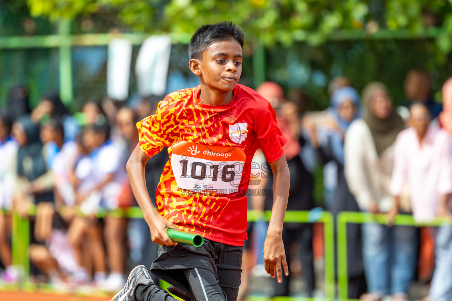 Day 6 of Inter-school Athletics Championship 2025 held in Ekuveni Synthetic Track, Male', Maldives on Sunday, 12th October 2025. Photos by: Ismail Thoriq / Images.mv