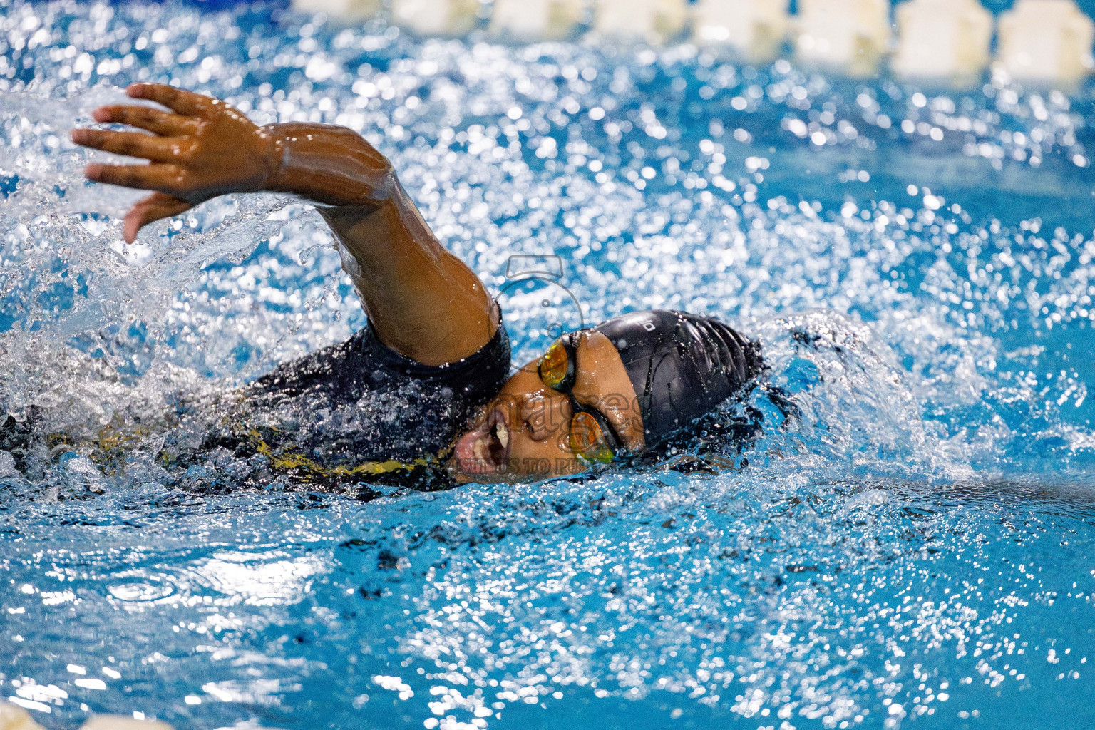 Day 4 of National Swimming Championship 2024 held in Hulhumale', Maldives on Monday, 16th December 2024. Photos: Hassan Simah / images.mv