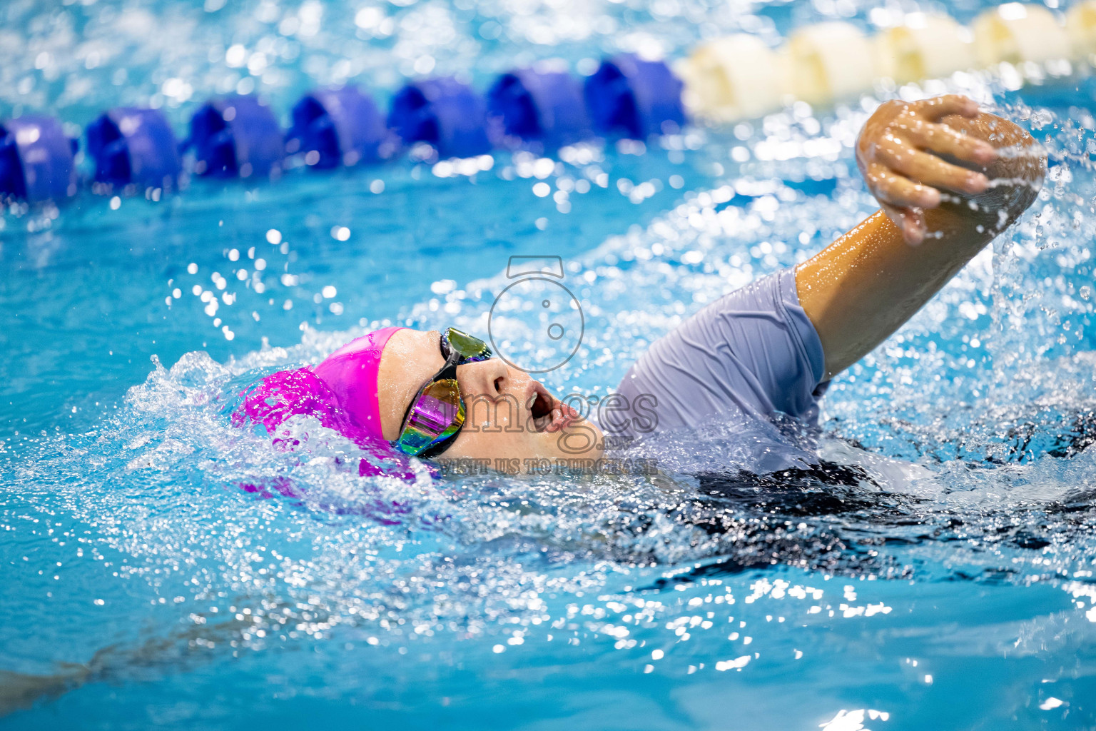 Day 5 of BML 21st Interschool Swimming Competition 2025 was held in Hulhumale' Swimming Pool, Hulhumale', Maldives on Wednesday, 15th October 2025. 
Photos: Hassan Simah / images.mv