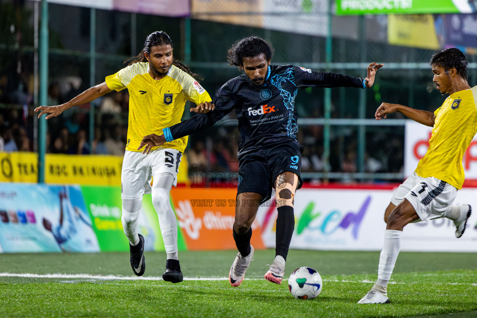 RRC vs Club TTS in Round of 16 of Club Maldives Cup 2024 held in Rehendi Futsal Ground, Hulhumale', Maldives on Tuesday, 8th October 2024. Photos: Nausham Waheed / images.mv