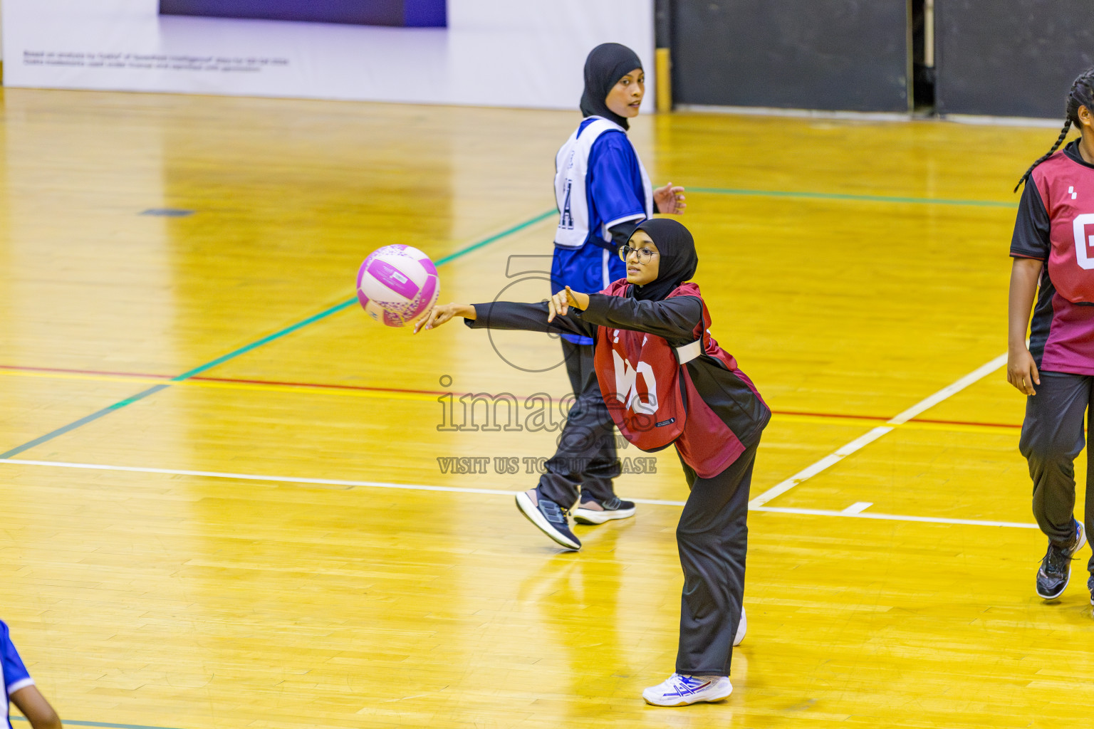 Day 9 of 26th Inter-School Netball Tournament 2025 was held in Social Center Indoor Hall on Sunday, 27th October 2025. Photos: Areef Adam / images.mv