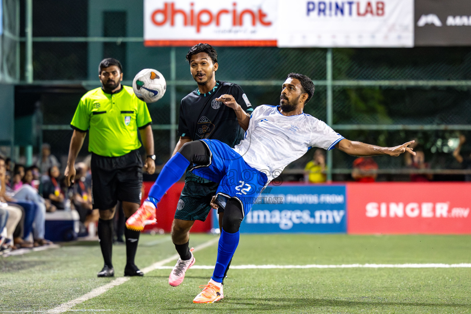 MMA SC vs CLUB SDFC in Club Maldives Classic 2024 held in Rehendi Futsal Ground, Hulhumale', Maldives on Sunday, 15th September 2024. Photos: Mohamed Mahfooz Moosa / images.mv