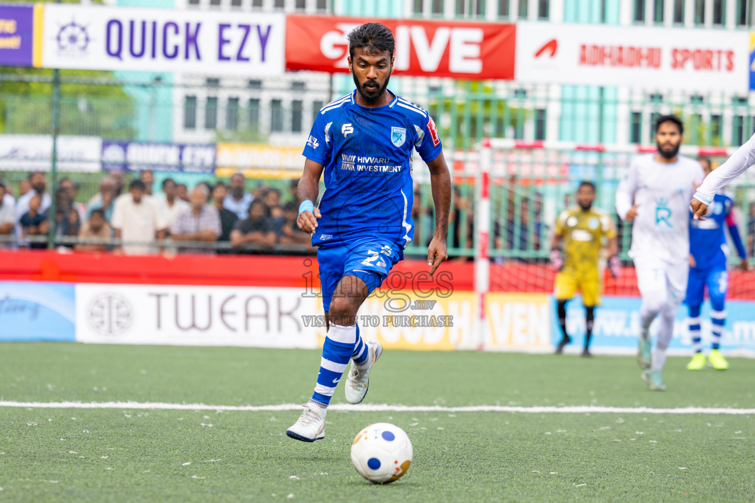 AA. Mathiveri VS AA. Thoddoo in Atoll Round Final on Day 20 of Golden Futsal Challenge 2025 was held on Friday, 24th January 2025, in Hulhumale', Maldives. Photos: Ismail Thoriq / images.mv