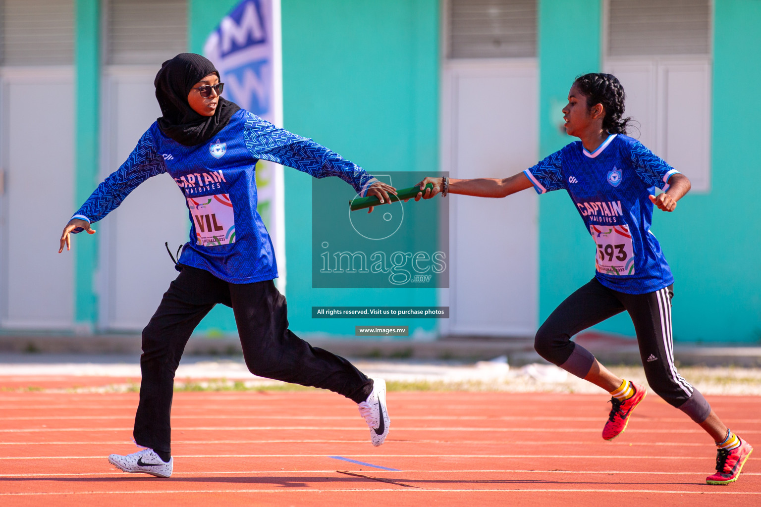 Final Day of Inter School Athletics Championship 2023 was held in Hulhumale' Running Track at Hulhumale', Maldives on Friday, 19th May 2023. Photos: Mohamed Mahfooz Moosa / images.mv