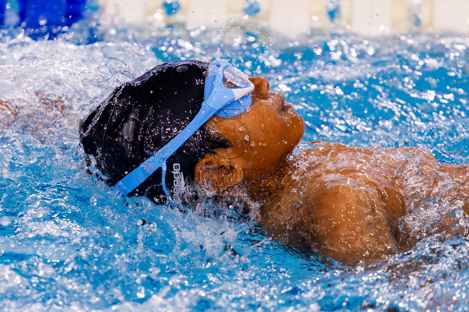 Day 1 of BML 5th National Swimming Kids Festival 2024 held in Hulhumale', Maldives on Monday, 18th November 2024. Photos: Nausham Waheed / images.mv